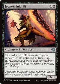 Iron-Shield Elf - Lorwyn Eclipsed - Magic: The Gathering card