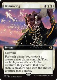Winnowing (Extended Art) (Lorwyn Eclipsed)