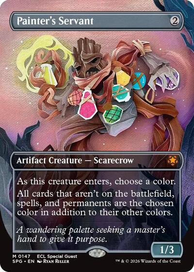 Painters Servant Borderless