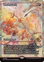 Meek Attack 英語版　フラクチャーFOIL Meek Attack (0398) (Showcase) (Fracture Foil) - Lorwyn Eclipsed