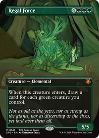Regal Force (Borderless) - Special Guests - Magic: The Gathering card