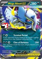 Mega Absol Ex [Prize Pack] #86 from Pokemon Mega Evolution set