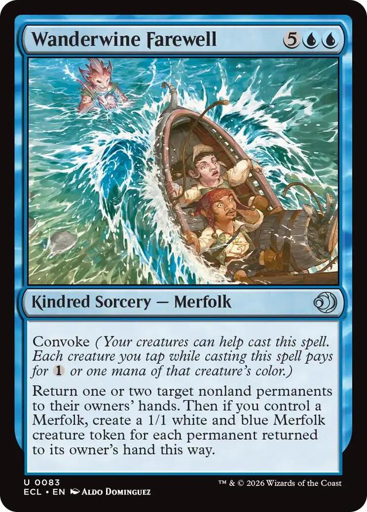 Wanderwine Farewell - Lorwyn Eclipsed - Magic: The Gathering