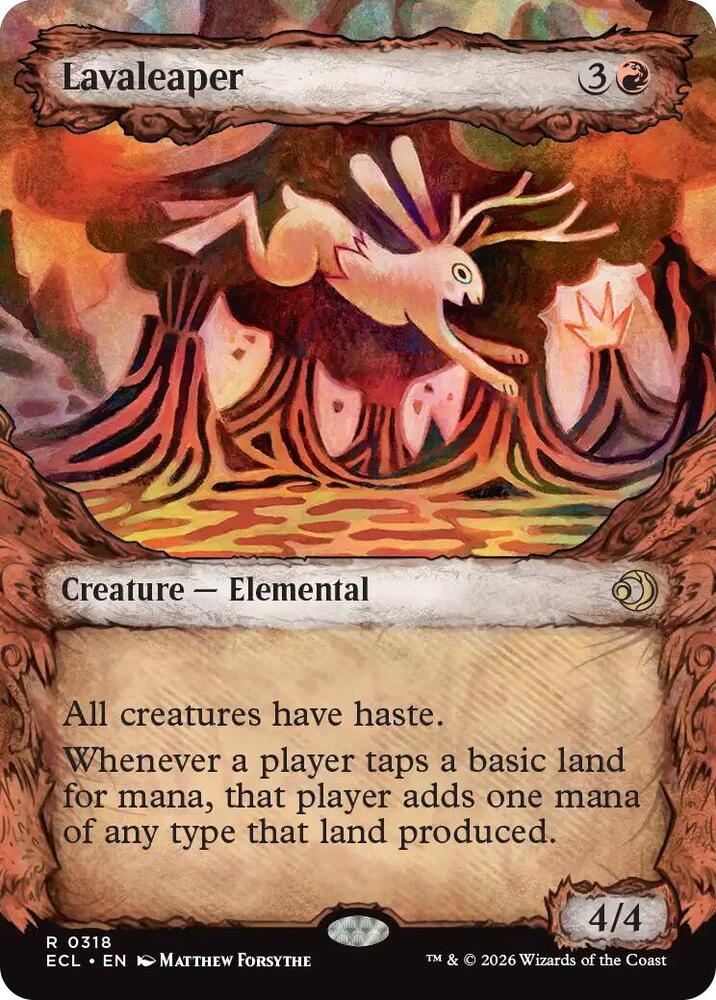 Lavaleaper (Showcase) - Lorwyn Eclipsed - Magic: The Gathering
