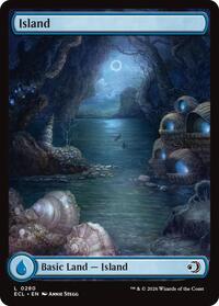 Island (0280) - Lorwyn Eclipsed - Magic: The Gathering card