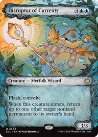 Disruptor of Currents (Showcase) - Lorwyn Eclipsed - Magic: The Gathering card