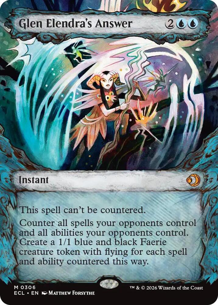 mtg kamigawa neon cards March of Swirling Mist (Showcase Soft Glow) [Kamigawa: Neon Dynasty]