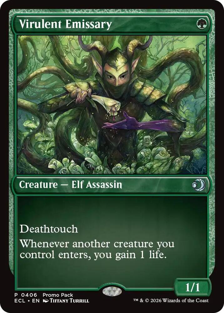 Virulent Emissary - Promo Pack: Lorwyn Eclipsed - Magic: The