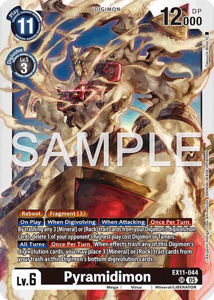 ピラミディモン　4枚　デジモンカード　DAWN OF LIBERATOR Pyramidimon - Dawn of Liberator - Digimon Card Game - TCGplayer.com