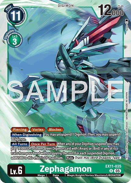 Zephagamon - Dawn of Liberator - Digimon Card Game - TCGplayer.com