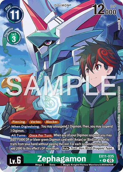 Zephagamon (Alternate Art) Dawn of Liberator card price
