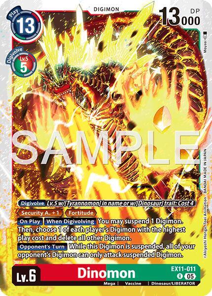 Dinomon - Dawn of Liberator - Digimon Card Game - TCGplayer.com