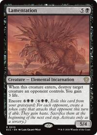 Lamentation - Commander: Lorwyn Eclipsed - Magic: The Gathering card