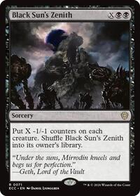 Black Sun's Zenith (Commander: Lorwyn Eclipsed)