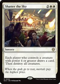 Shatter the Sky - Commander: Lorwyn Eclipsed - Magic: The Gathering card
