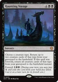 Haunting Voyage - Commander: Lorwyn Eclipsed - Magic: The Gathering card