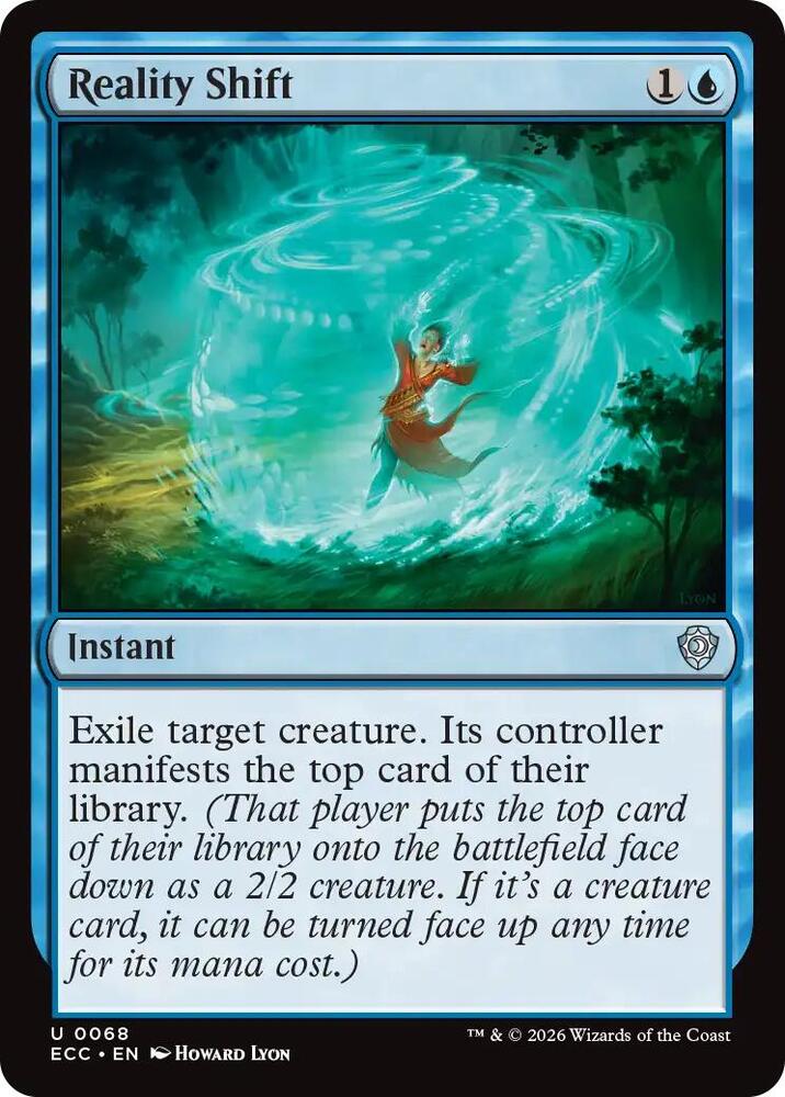 Reality Shift - Commander: Lorwyn Eclipsed - Magic: The Gathering