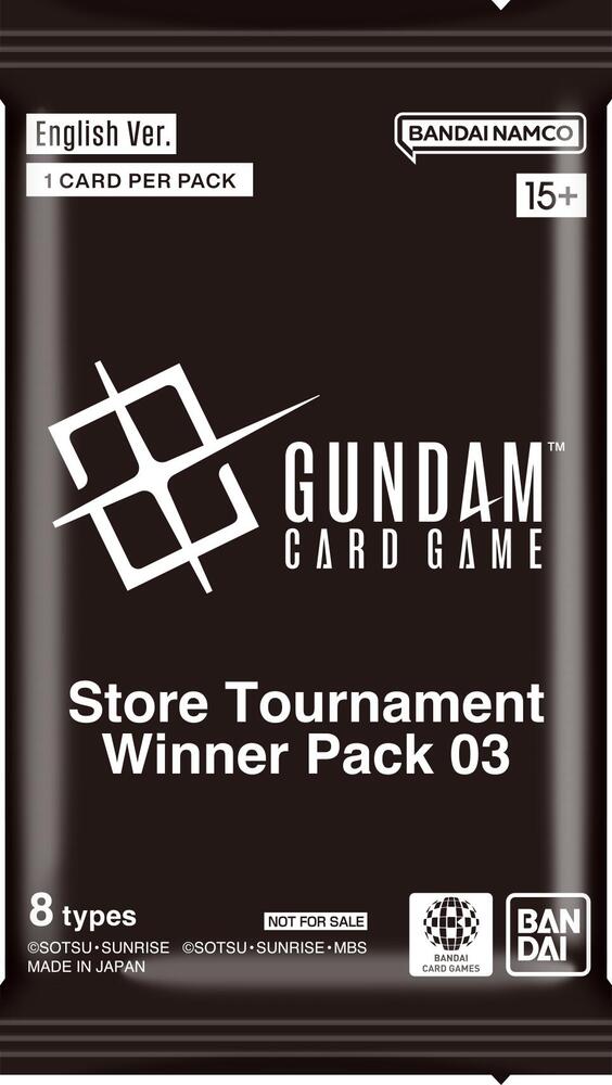 Store Tournament Winner Pack 03 - Gundam Promotional Cards