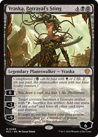 Vraska, Betrayal's Sting - Commander: Lorwyn Eclipsed - Magic: The Gathering card