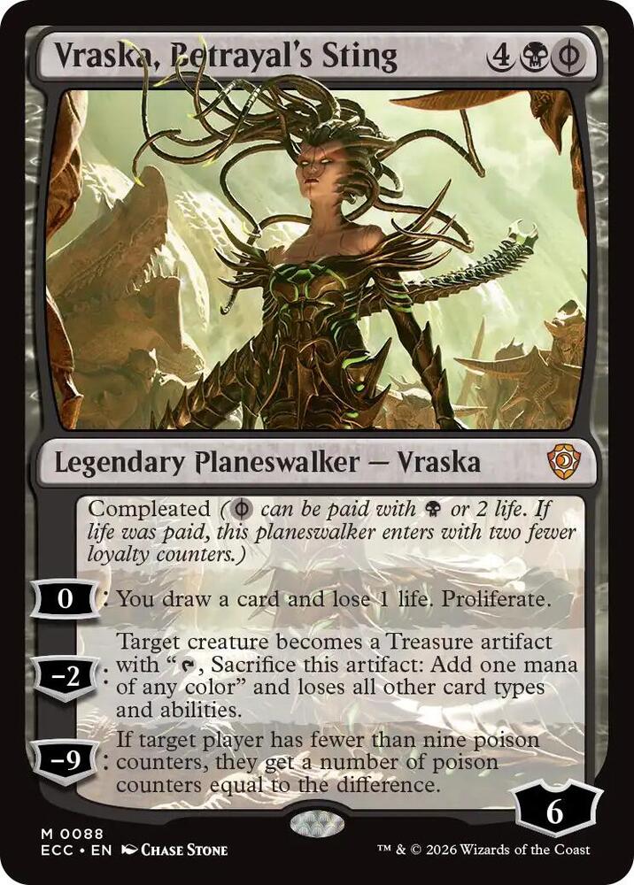 Vraska, Betrayal's Sting - Commander: Lorwyn Eclipsed - Magic: The