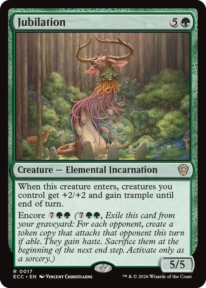 Jubilation - Commander: Lorwyn Eclipsed - Magic: The Gathering -  TCGplayer.com