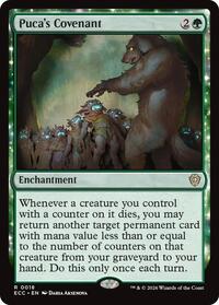 Puca's Covenant - Commander: Lorwyn Eclipsed - Magic: The Gathering card