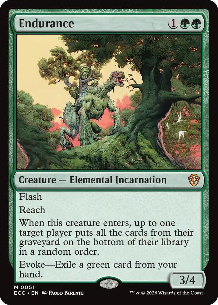 Endurance - Commander: Lorwyn Eclipsed - Magic: The Gathering