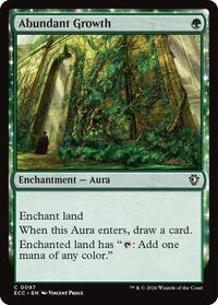 Abundant Growth (Commander: Lorwyn Eclipsed)