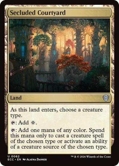 Secluded Courtyard