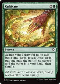 Cultivate - Commander: Lorwyn Eclipsed - Magic: The Gathering card