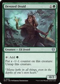 Devoted Druid (Commander: Lorwyn Eclipsed)