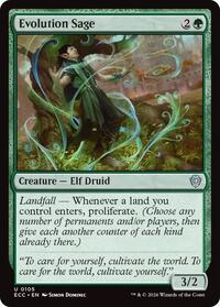 Evolution Sage (Commander: Lorwyn Eclipsed)