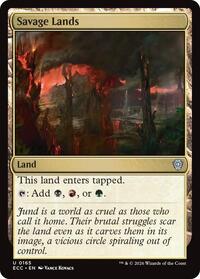 Savage Lands (Commander: Lorwyn Eclipsed)