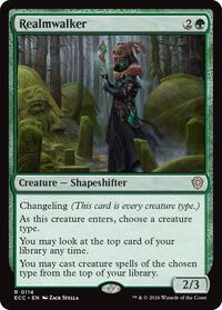 Realmwalker - Commander: Lorwyn Eclipsed - Magic: The Gathering card