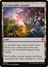 Terramorphic Expanse - Commander: Lorwyn Eclipsed - Magic: The Gathering card
