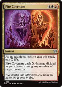 Fire Covenant - Commander: Lorwyn Eclipsed - Magic: The Gathering card