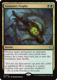 Assassin's Trophy - Commander: Lorwyn Eclipsed - Magic: The Gathering card