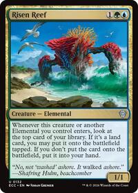 Risen Reef - Commander: Lorwyn Eclipsed - Magic: The Gathering card