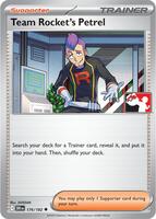 Team Rocket's Petrel [Prize Pack] #176 from Pokemon Destined Rivals set