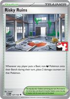Risky Ruins [Prize Pack] #127 from Pokemon Mega Evolution set