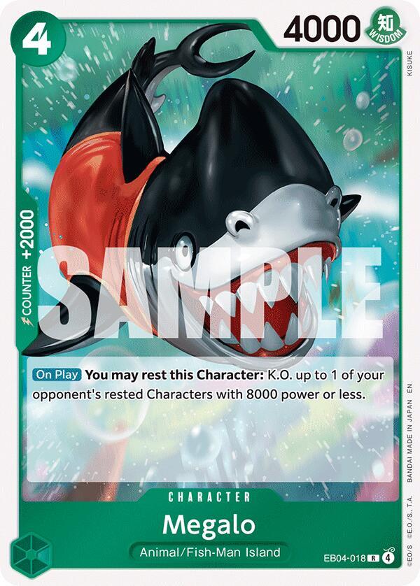 Megalo - The Azure Sea's Seven - One Piece Card Game - TCGplayer.com