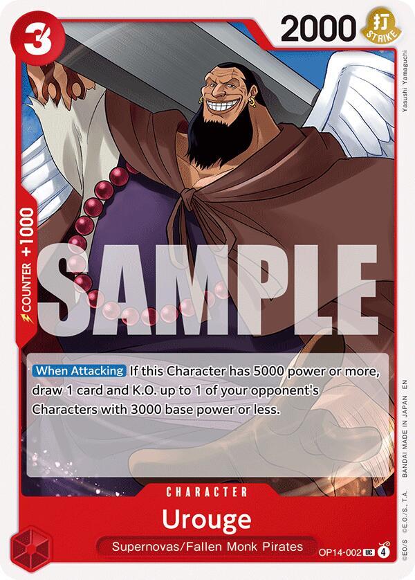 Urouge - The Azure Sea's Seven - One Piece Card Game - TCGplayer.com