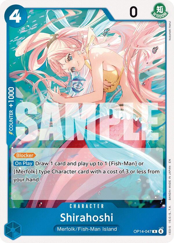 Shirahoshi - The Azure Sea's Seven - One Piece Card Game