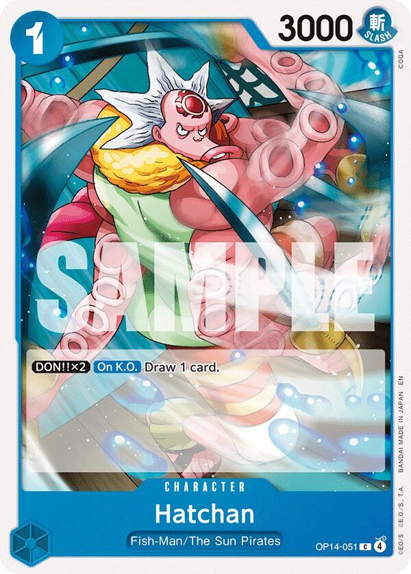 Hatchan - The Azure Sea's Seven - One Piece Card Game - TCGplayer.com