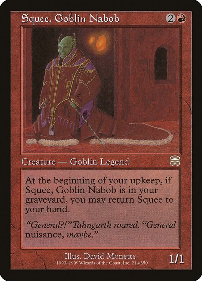 『foil』Squee Goblin Nabob Squee, Goblin Nabob Mystery Booster 2 (MB2) foil \u2013 mtg proxy cards