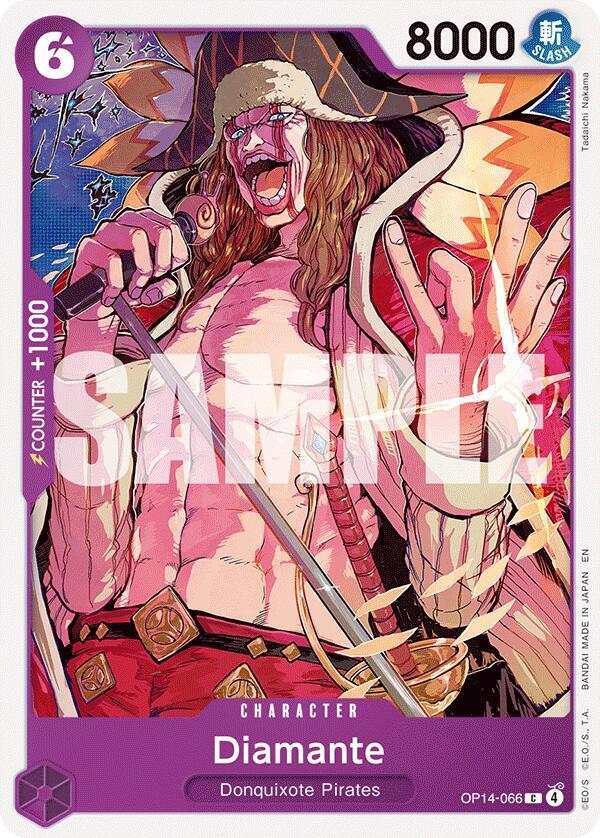 Diamante - The Azure Sea's Seven - One Piece Card Game - TCGplayer.com