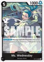 Ms. Wednesday - The Azure Sea's Seven - One Piece Card Game