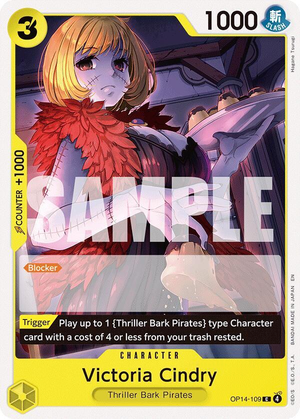Victoria Cindry - The Azure Sea's Seven - One Piece Card Game