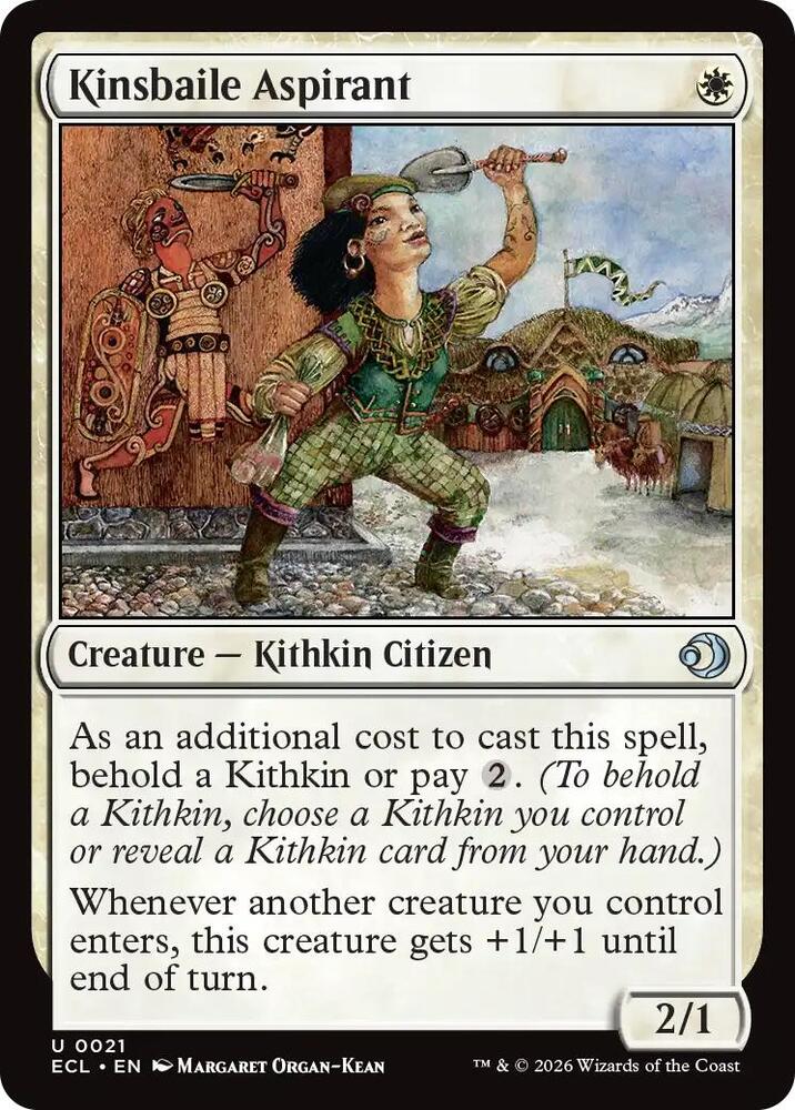 Kinsbaile Aspirant - Lorwyn Eclipsed - Magic: The Gathering