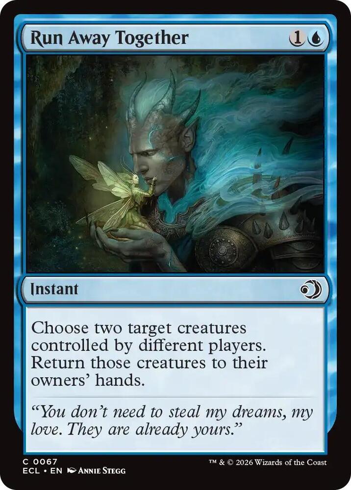 Run Away Together - Lorwyn Eclipsed - Magic: The Gathering